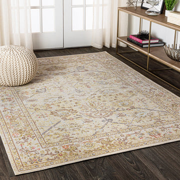 Alba Modern Faded Peshawar Area Rug